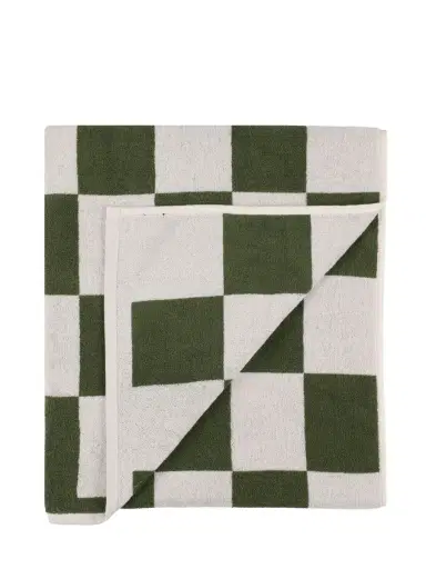 HAY Check Cotton Bath Towel | Thumbnail 4