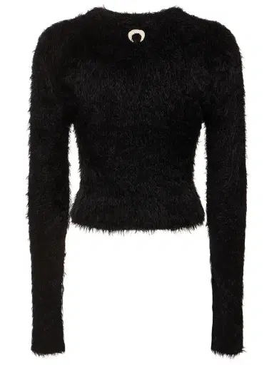 MARINE SERRE Wild Puffy Knit Fitted Sweater | Thumbnail 5