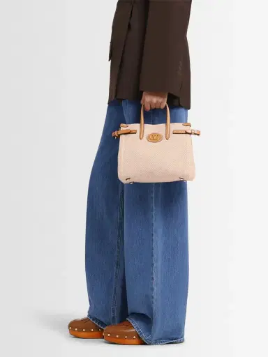 VALENTINO GARAVANI Small Antibes Canvas Top Handle Bag | Thumbnail 2 VALENTINO GARAVANI Small Antibes Canvas Top Handle Bag | Thumbnail 2