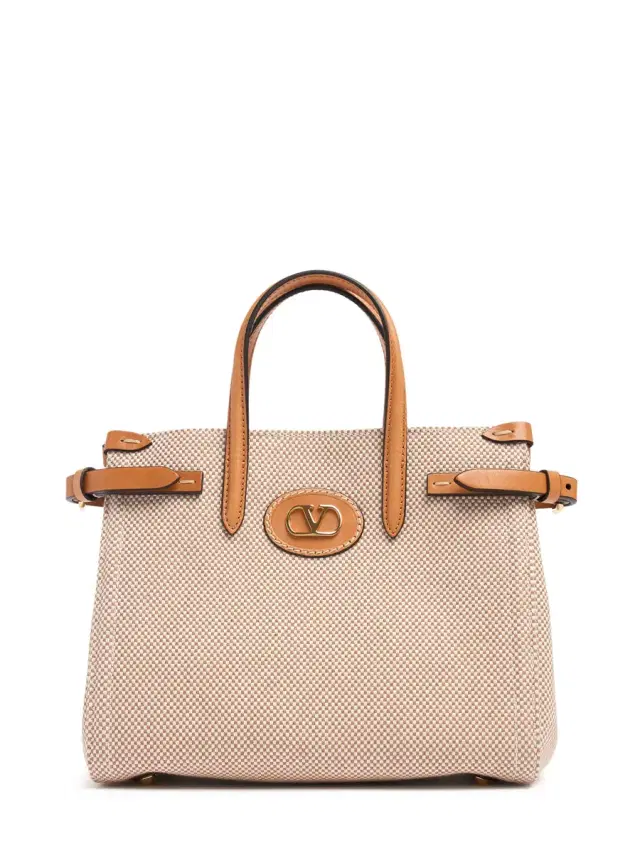 Small Antibes Canvas Top Handle Bag Small Antibes Canvas Top Handle Bag