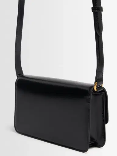 VALENTINO GARAVANI Small Shiny Leather Clutch | Thumbnail 6