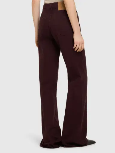 AMI PARIS Flared High Rise Twill Jeans | Thumbnail 3