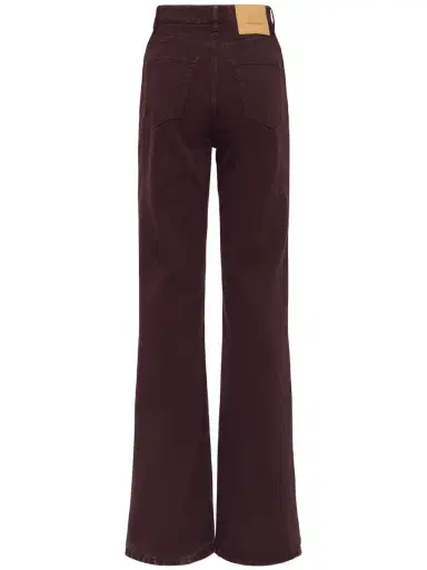 AMI PARIS Flared High Rise Twill Jeans | Thumbnail 4