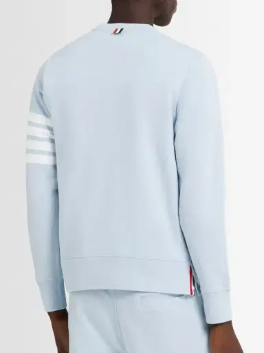 THOM BROWNE Cotton Jersey Logo Sweatshirt | Thumbnail 3
