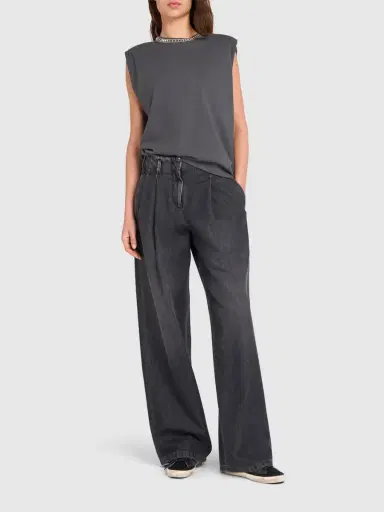 GOLDEN GOOSE Journey Wide Leg Jeans | Thumbnail 2