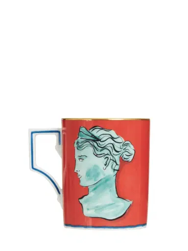 GINORI 1735 400ml Nettuno Luna Porcelain Mug | Thumbnail 3