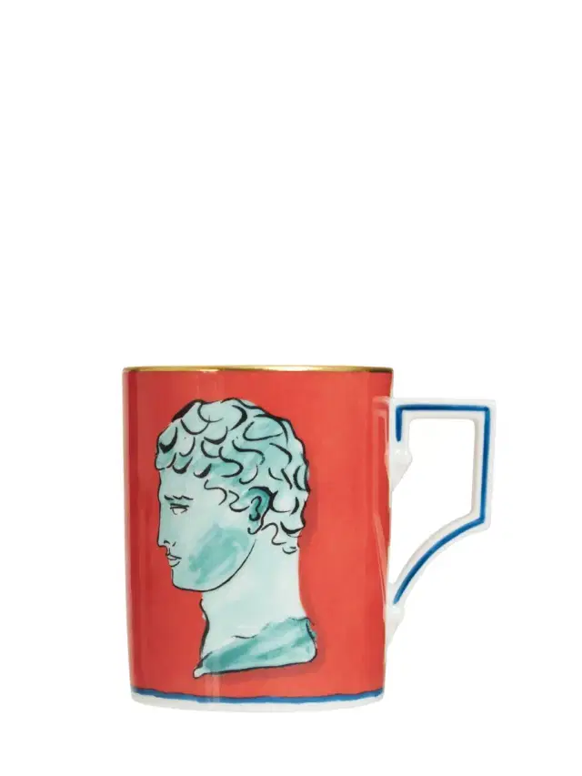 400ml Nettuno Luna Porcelain Mug