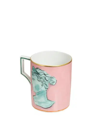GINORI 1735 400ml Nettuno Luna Porcelain Mug | Thumbnail 4