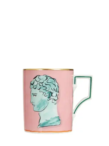 GINORI 1735 400ml Nettuno Luna Porcelain Mug | Thumbnail 1