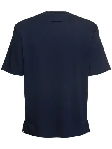 ZEGNA Cotton & Silk T-shirt | Thumbnail 4