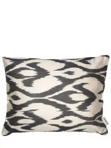 LES OTTOMANS Silk & Cotton Cushion | Thumbnail 1