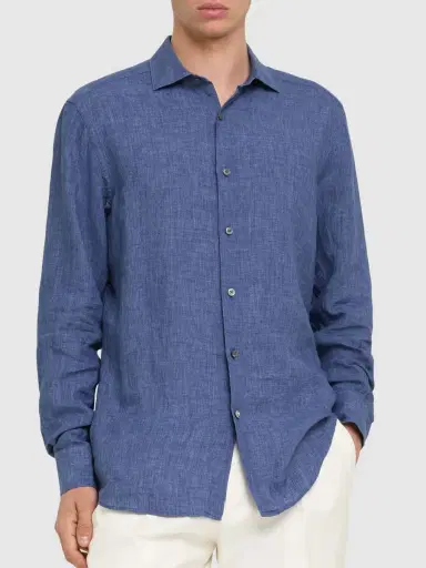 ZEGNA Linen Shirt | Thumbnail 3