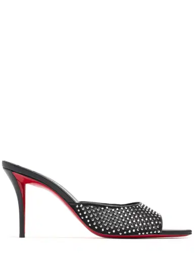 CHRISTIAN LOUBOUTIN 80mm Apostropha Mesh Mules | Thumbnail 1