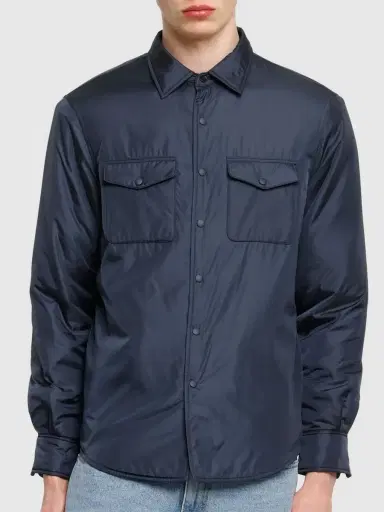 ASPESI Camicia 13 Piu'Nylon Padded Shirt | Thumbnail 3