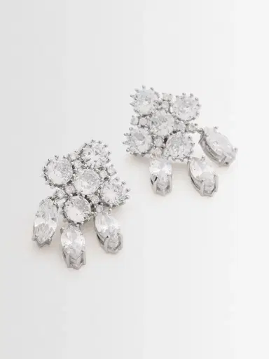 RABANNE Royal Drop Earrings | Thumbnail 3