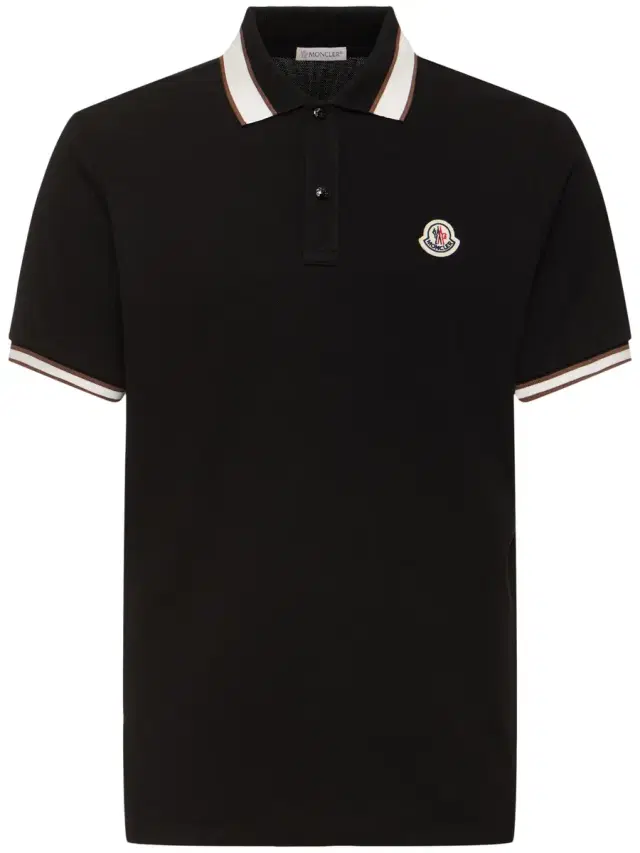 Logo Cotton Piquet Polo Shirt
