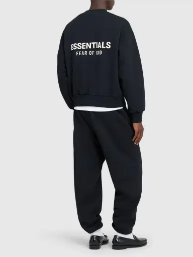 FEAR OF GOD ESSENTIALS Classic Fit Logo Crew Sweatshirt | Thumbnail 2