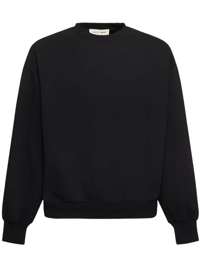 Classic Fit Logo Crew Sweatshirt