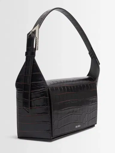 THE ATTICO 7/7 Embossed Leather Shoulder Bag | Thumbnail 4