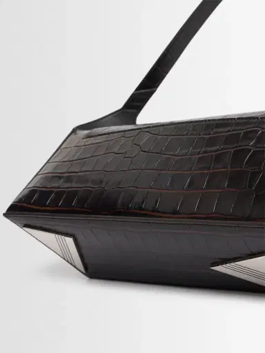 THE ATTICO 7/7 Embossed Leather Shoulder Bag | Thumbnail 6