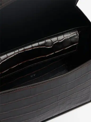 THE ATTICO 7/7 Embossed Leather Shoulder Bag | Thumbnail 7