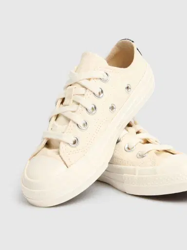COMME DES GARÇONS PLAY Play Converse Cotton Low Sneakers | Thumbnail 3