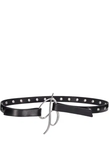 BLUMARINE Logo Leather Belt | Thumbnail 1