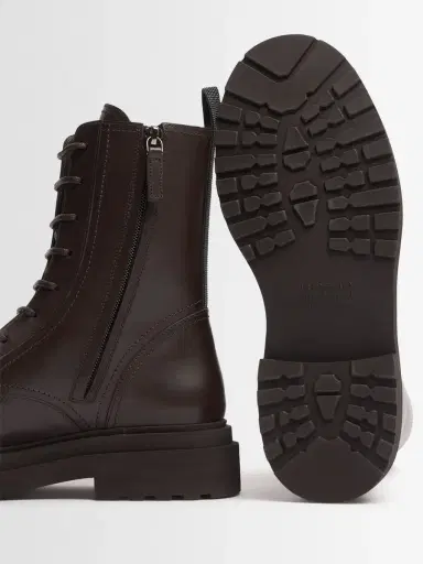 BRUNELLO CUCINELLI Leather Ankle Boots | Thumbnail 5