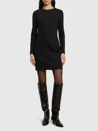 MAX MARA Bartolo Neoprene Long Sleeve Dress | Thumbnail 2