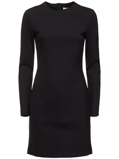 MAX MARA Bartolo Neoprene Long Sleeve Dress | Thumbnail 1