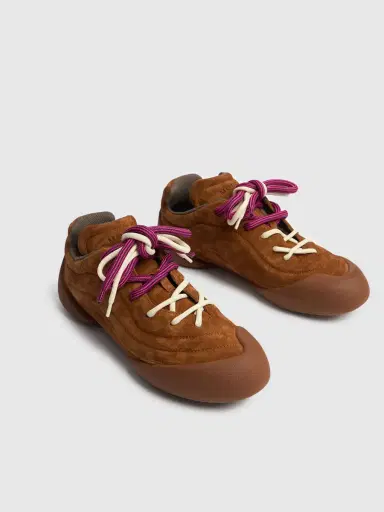 MCQUEEN Flexion Leather Sneakers | Thumbnail 3