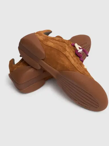 MCQUEEN Flexion Leather Sneakers | Thumbnail 4
