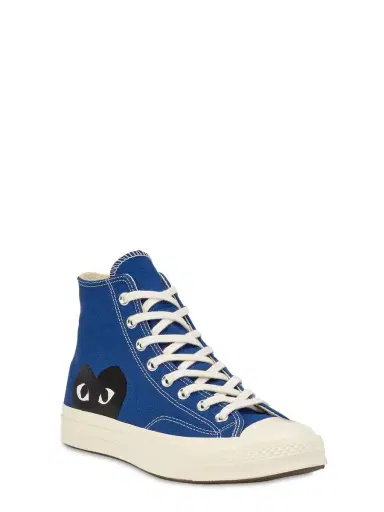 COMME DES GARÇONS PLAY 20mm Play Converse Cotton High Sneakers | Thumbnail 2