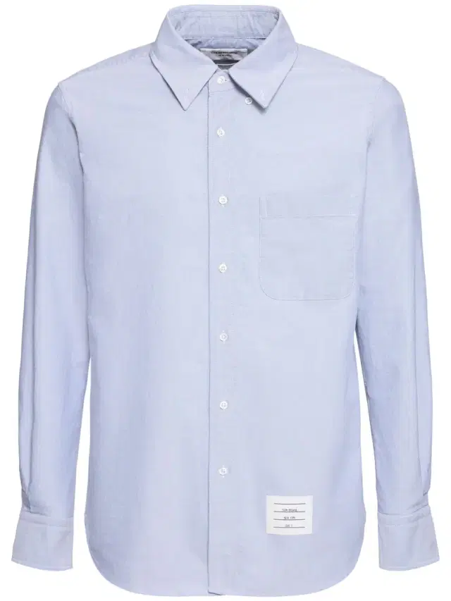 Straight Fit Cotton Oxford Shirt Straight Fit Cotton Oxford Shirt