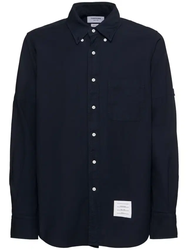 Straight Fit Cotton Oxford Shirt