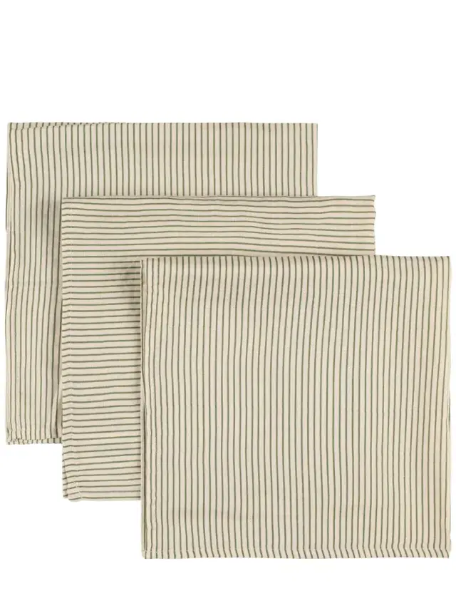 Pack Of 3 Organic Cotton Muslin Cloths
