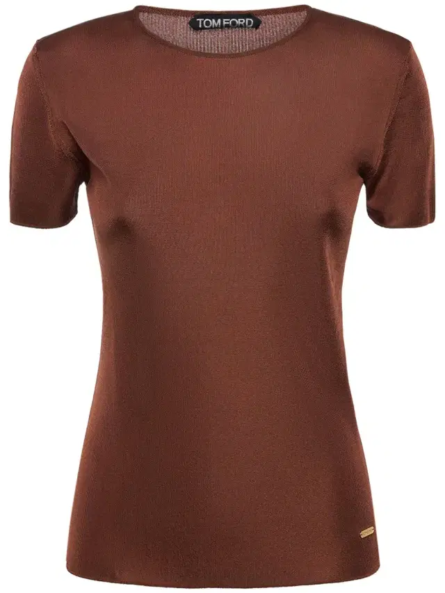 Compact Slinky Viscose T-shirt