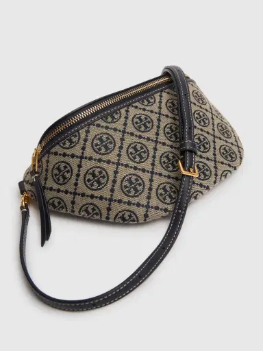 TORY BURCH T Monogram Canvas Belt Bag | Thumbnail 4 TORY BURCH T Monogram Canvas Belt Bag | Thumbnail 4