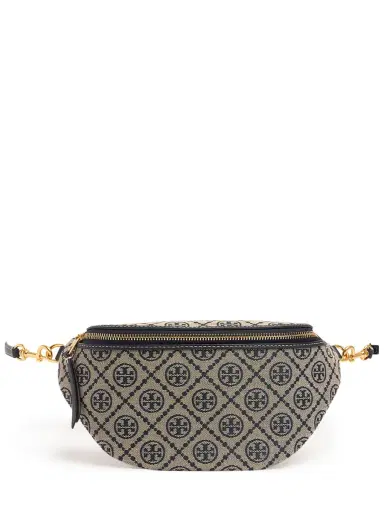 TORY BURCH T Monogram Canvas Belt Bag | Thumbnail 1 TORY BURCH T Monogram Canvas Belt Bag | Thumbnail 1