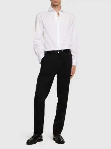 BRUNELLO CUCINELLI Cotton Twill Shirt | Thumbnail 2