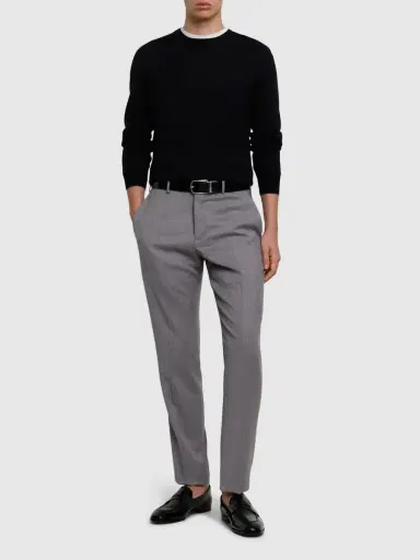 BRUNELLO CUCINELLI Cotton Crewneck Sweater | Thumbnail 2 BRUNELLO CUCINELLI Cotton Crewneck Sweater | Thumbnail 2