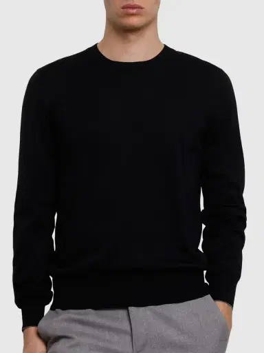 BRUNELLO CUCINELLI Cotton Crewneck Sweater | Thumbnail 3 BRUNELLO CUCINELLI Cotton Crewneck Sweater | Thumbnail 3
