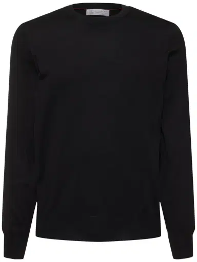 BRUNELLO CUCINELLI Cotton Crewneck Sweater | Thumbnail 1 BRUNELLO CUCINELLI Cotton Crewneck Sweater | Thumbnail 1