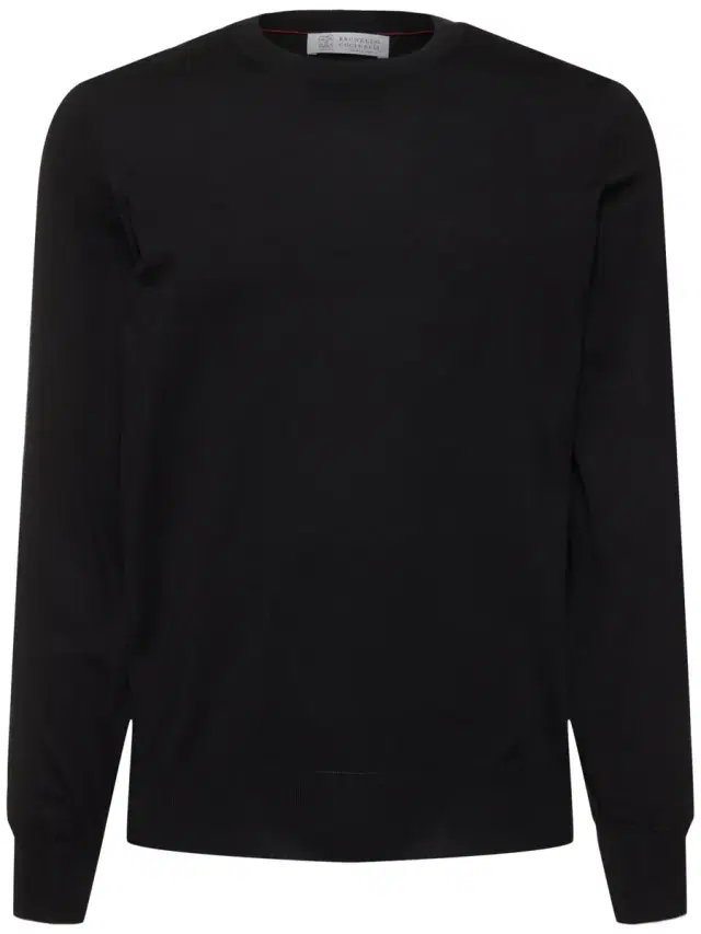 Cotton Crewneck Sweater