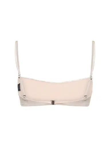 MUGLER Lamé Jersey Bandeau Bikini Top | Thumbnail 5