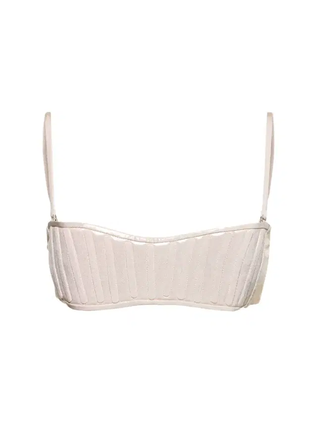Lamé Jersey Bandeau Bikini Top Lamé Jersey Bandeau Bikini Top