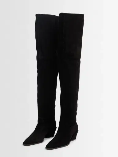 PARIS TEXAS 50mm Bettina Suede Over-the-knee Boots | Thumbnail 2