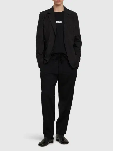 MM6 MAISON MARGIELA Long Sleeve Logo T-shirt | Thumbnail 2