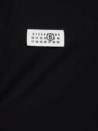 MM6 MAISON MARGIELA Long Sleeve Logo T-shirt | Thumbnail 4