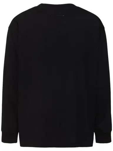 MM6 MAISON MARGIELA Long Sleeve Logo T-shirt | Thumbnail 5